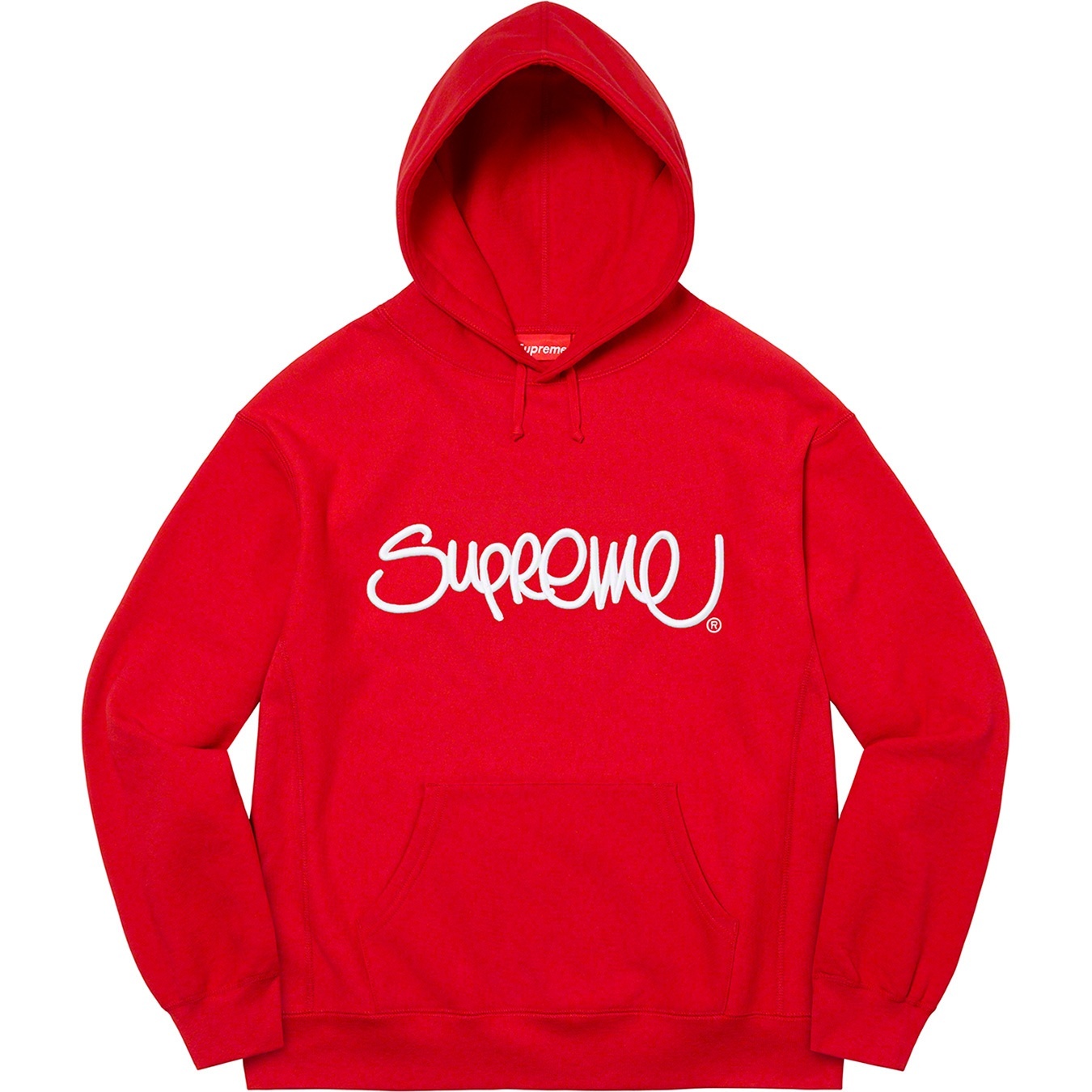 Raised Handstyle Hooded Sweatshirt view 8